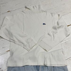 Vintage Lacoste turtleneck, size small